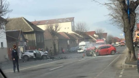 O persoană decedată în urma unui accident rutier, pe strada Aurel Vlaicu