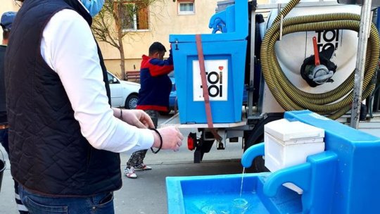 Lavoare funcționale în plină stradă, la Codlea