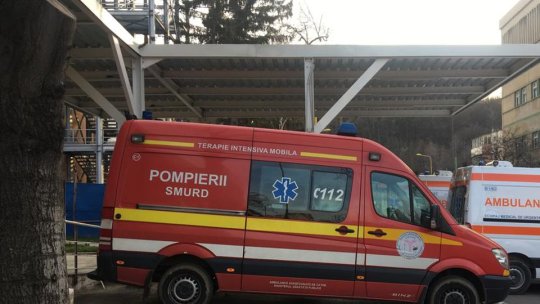 Accident pe strada Hărmanului. O persoană inconștientă