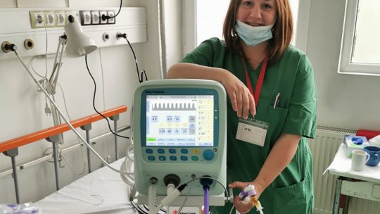 Aparat de dezinfectare și echipamente de protecție pentru Spitalul de Copii din Brașov, de la Salvați Copiii