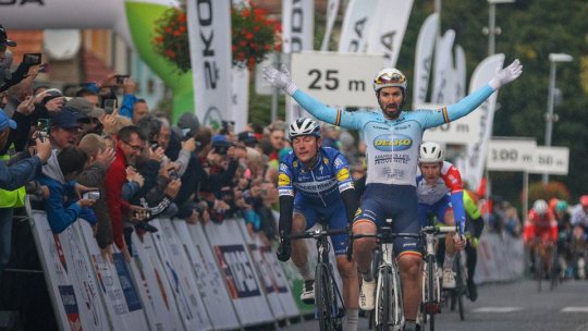 Vești bune de la ciclistul zărneștean Edi Grosu