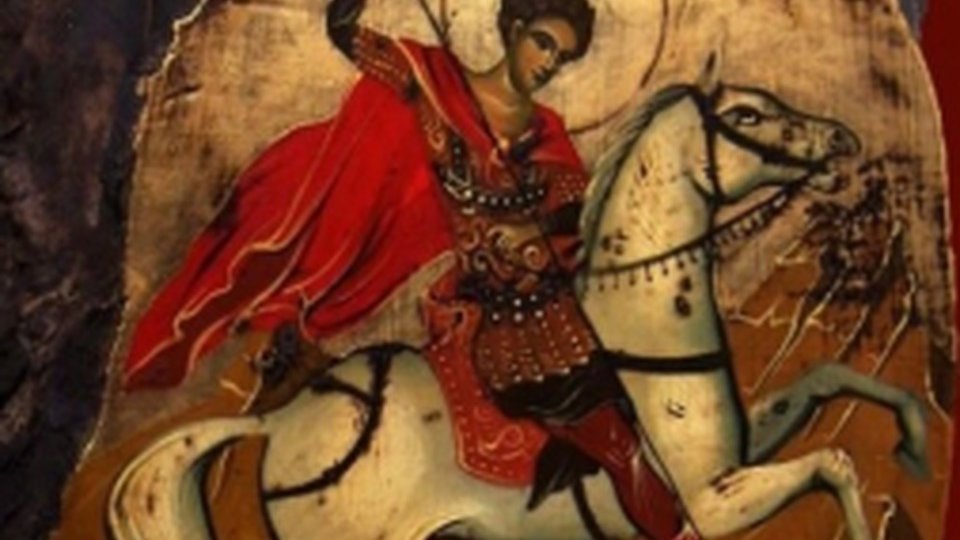 Ziua Sfântului Mare Mucenic Gheorghe, patronul spiritual al Forţelor Terestre. Peste 1 milion de români își sărbătoresc onomastica