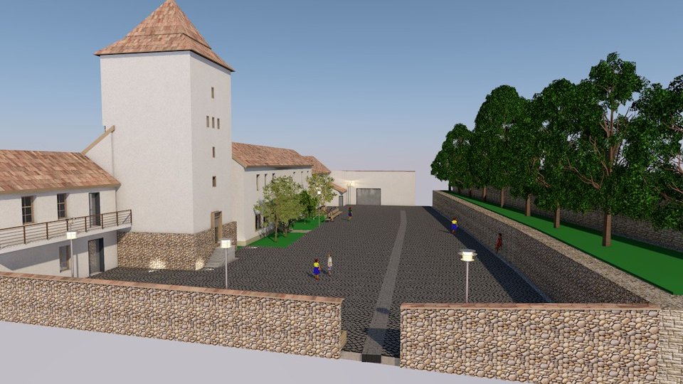 Din vară, vom avea o nouă piațetă în Brașov " Piațeta din zona Aleii După Ziduri