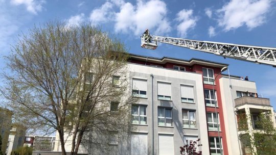 Incendiu în cartierul Avantgarden