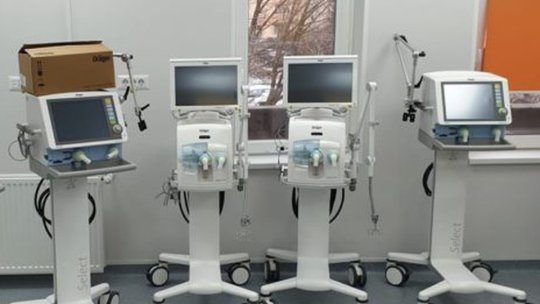 13 ventilatoare vor ajunge la Spitalul de Neurologie și Psihiatrie Brașov