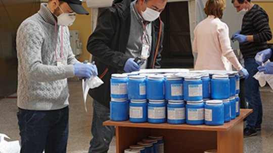 Voluntarii nu au zi de odihnă