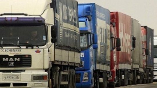 Prevederi ale Ordonanței Militare nr. 7 pentru şoferii camioanelor de transport marfă care tranzitează România
