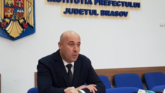 Prefectul Brașovului, în vizită la Teliu