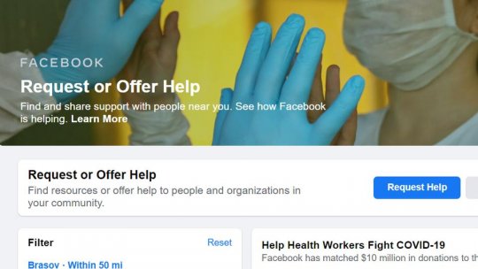 Funcția Community Help devine disponibilă și pentru utilizatorii Facebook din România