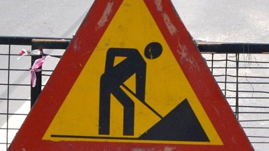 Lucrări pe pasajul Independenței. Se circulă pe câte un sens, alternativ