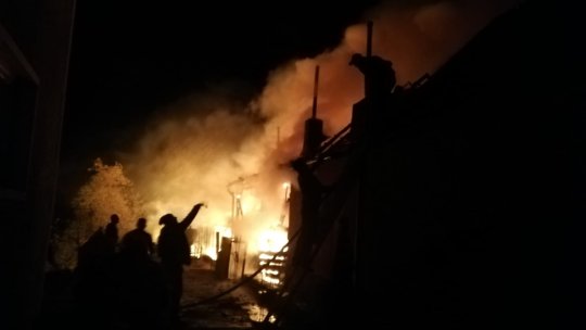 Incendiu în Colonia 1 Mai