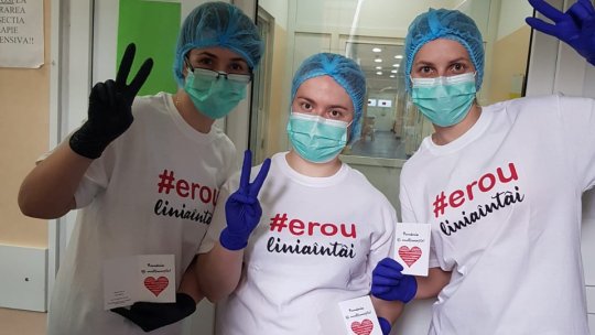 Tricouri de erou pentru cadrele medicale brașovene