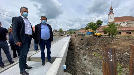 Modernizarea și reabilitarea drumului spre Viscri se apropie de sfârşit