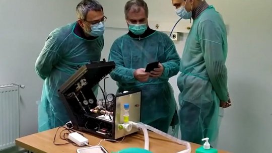 Ventilator inteligent cu utilitate medicală, construit la Brașov