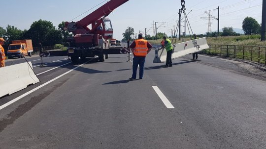 Circulație îngreunată pe DN 11, la Hărman