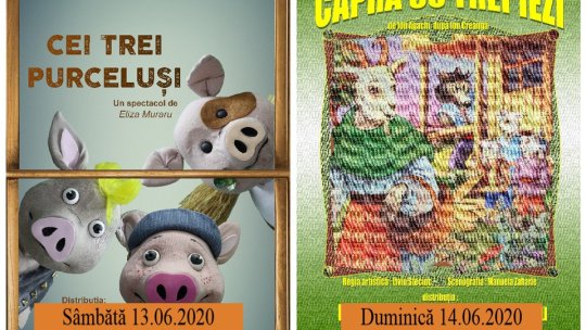 Reîncep și spectacolele pentru cei mai mici spectatori. Tot în aer liber