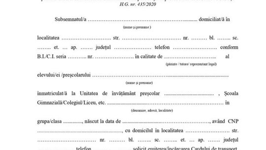Cum pot obține elevii cardurile pentru mijloacele de transport în comun, cu care vor merge gratis cu autobuzele RAT