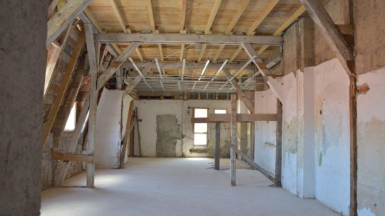 Fosta Bancă Săsească a Brașovului trece în faza de finisaje. În ianuarie își va arăta noua față