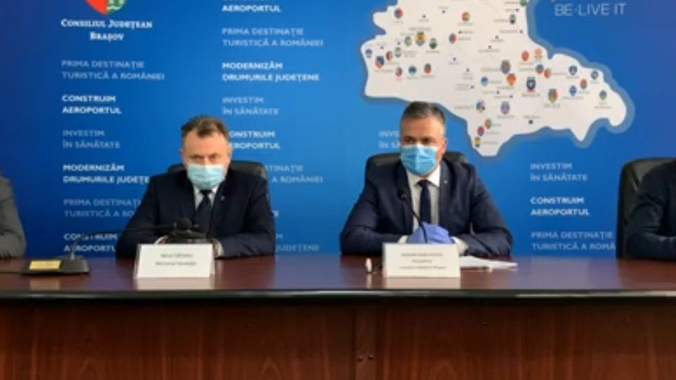 Ministrul Sănătății, Nelu Tătaru, în vizită de lucru la Brașov