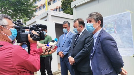 BRAȘOV. Spital modular, în 21 august, unitate nouă de primiri urgențe, în 15 decembrie