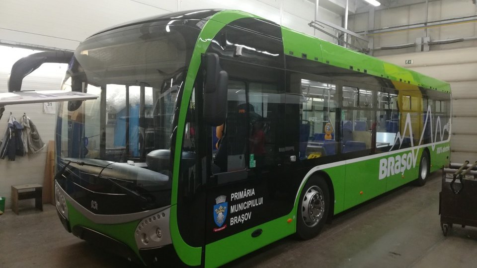 De vineri, și pe linia 34 vor circula autobuze electrice
