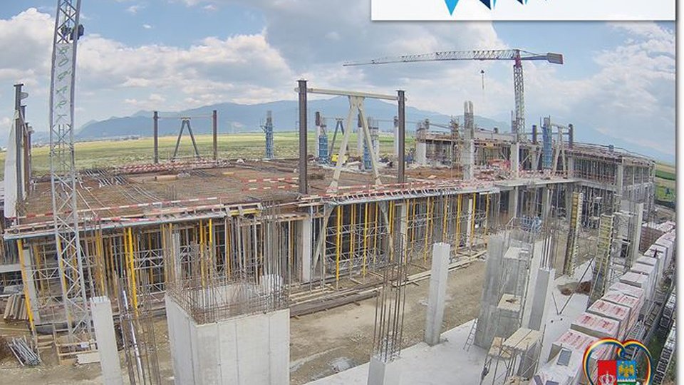Lucrări avansate la aeroport și la spitalul modular din Brașov