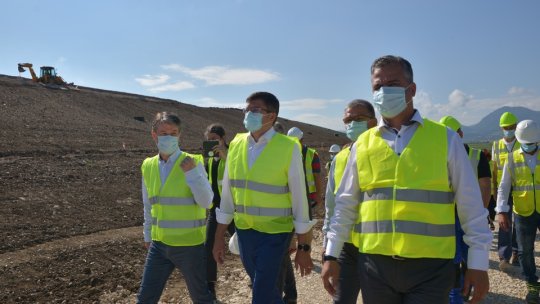 Lucrările de închidere a celulelor 1 și 2, de la depozitul ecologic din Brașov, aproape de finalizare. Ministrul Mediului dă Brașovul ca exemplu de bună practică