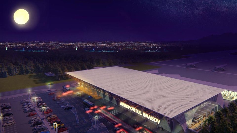 Aeroportul Brașov, temă de dispută în campania electorală