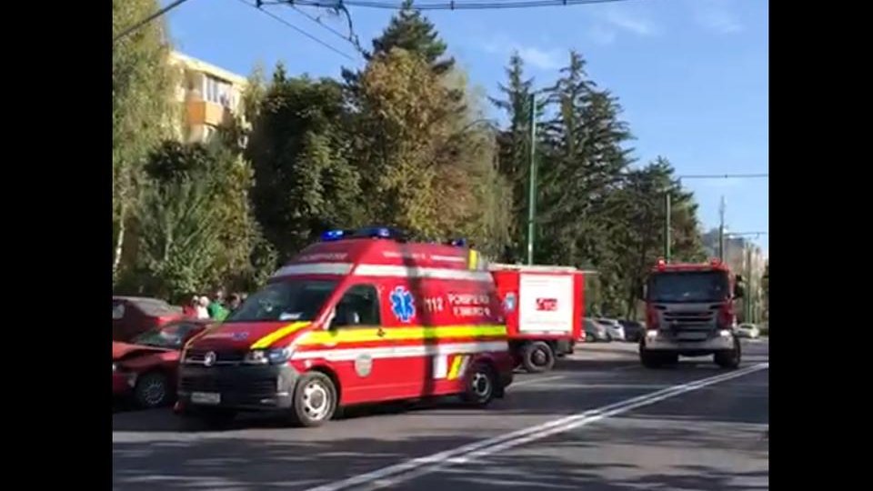 Accident pe strada Hărmanului " 2 persoane rănite - una în stare gravă