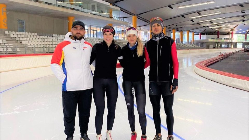 Patinatorii de viteză ai Coronei se pregătesc la Inzell cu gândul la noi medalii în cupele mondiale