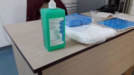 Bani europeni pentru materiale sanitare, pentru școlile din Brașov