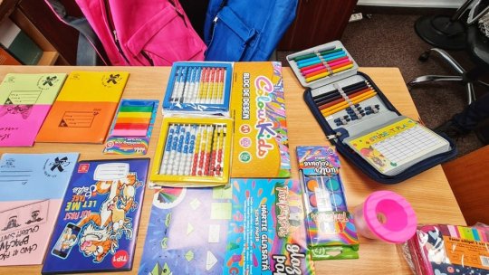 Primul ghiozdan, la Făgăraș, va avea o valoare de 100 de lei fiecare