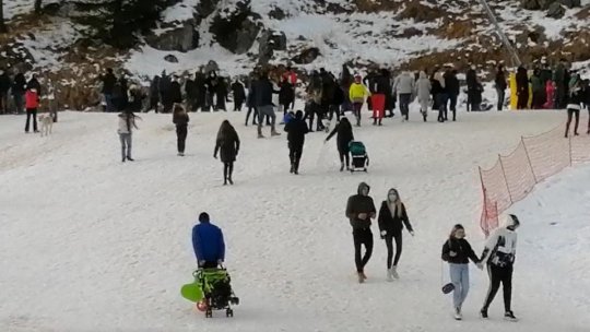 Cu căruciorul, în Masivul Postăvarul. Salvamontiștii fac din noul apel către turiști să fie responsabili