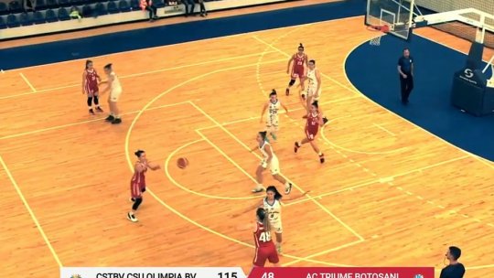 120 la 50 pentru Olimpia CSU Brașov în meciul cu Triumf Botoşani