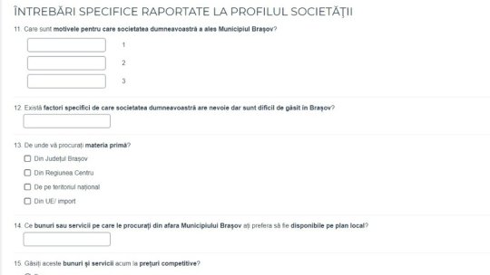 Reprezentații companiilor din Brașov, invitați să spună cum ar trebui să se dezvolte orașul