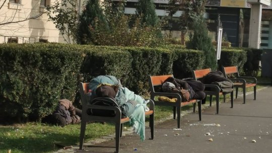 Centrul Brașovului, loc de cazare pentru oamenii străzii