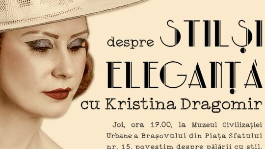 Despre stil și eleganță cu Kristina Dragomir