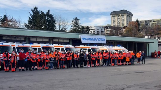 Medicul Nicolae Olteanu, ultimul drum la Ambulanța Braşov (VIDEO)
