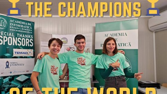 Trei elevi brașoveni, invitați la Salonul Internațional de Știință și Tehnologie din Dubai