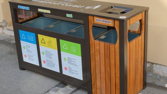 Coșuri de gunoi stradale cu posibilitate de colectare selectivă. Primele 100, montate până la sfârșitul anului