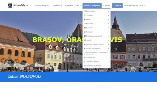 Reprezentanții municipalității îți recomandă să îi apelezi electronic