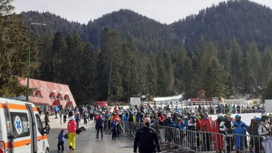 Măsuri suplimentare în Poiana Brașov, pentru reducerea aglomerației la transportul pe cablu