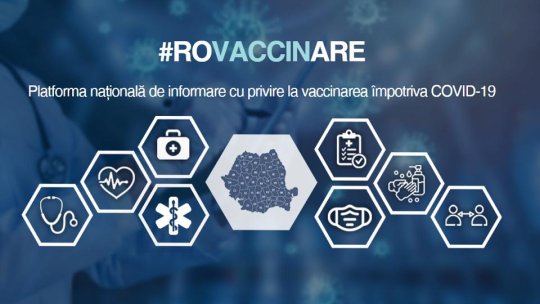 Harta centrelor pe tipuri de vaccin, disponibilă pe platforma de programare