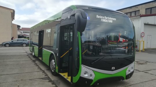 Mai puțină poluare în oraș după introducerea autobuzelor electrice pe străzile Brașovului, potrivit RATBV