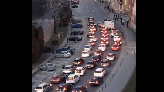 Dosare penale pentru șoferii care au blocat circulația, în timpul protestelor