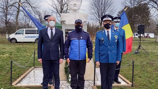 Ceremonie militară cu ocazia aniversării Jandarmeriei Române