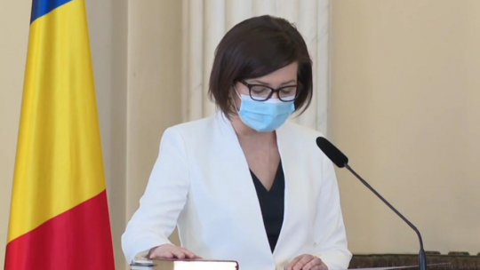 Noul ministru al Sănătăţii, Ioana Mihăilă, a depus jurământul la Palatul Cotroceni