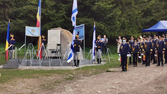 Ceremonie de comemorare a celor 7 militari care și-au pierdut viața în Munții Bucegi, la Șimon