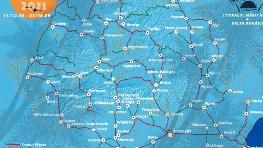 De astăzi, 4 perechi de trenuri asigură legătura între Brașov și litoral