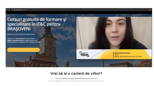 100 de burse pentru elevi și studenți care vor formare în programare și competențe digitale
